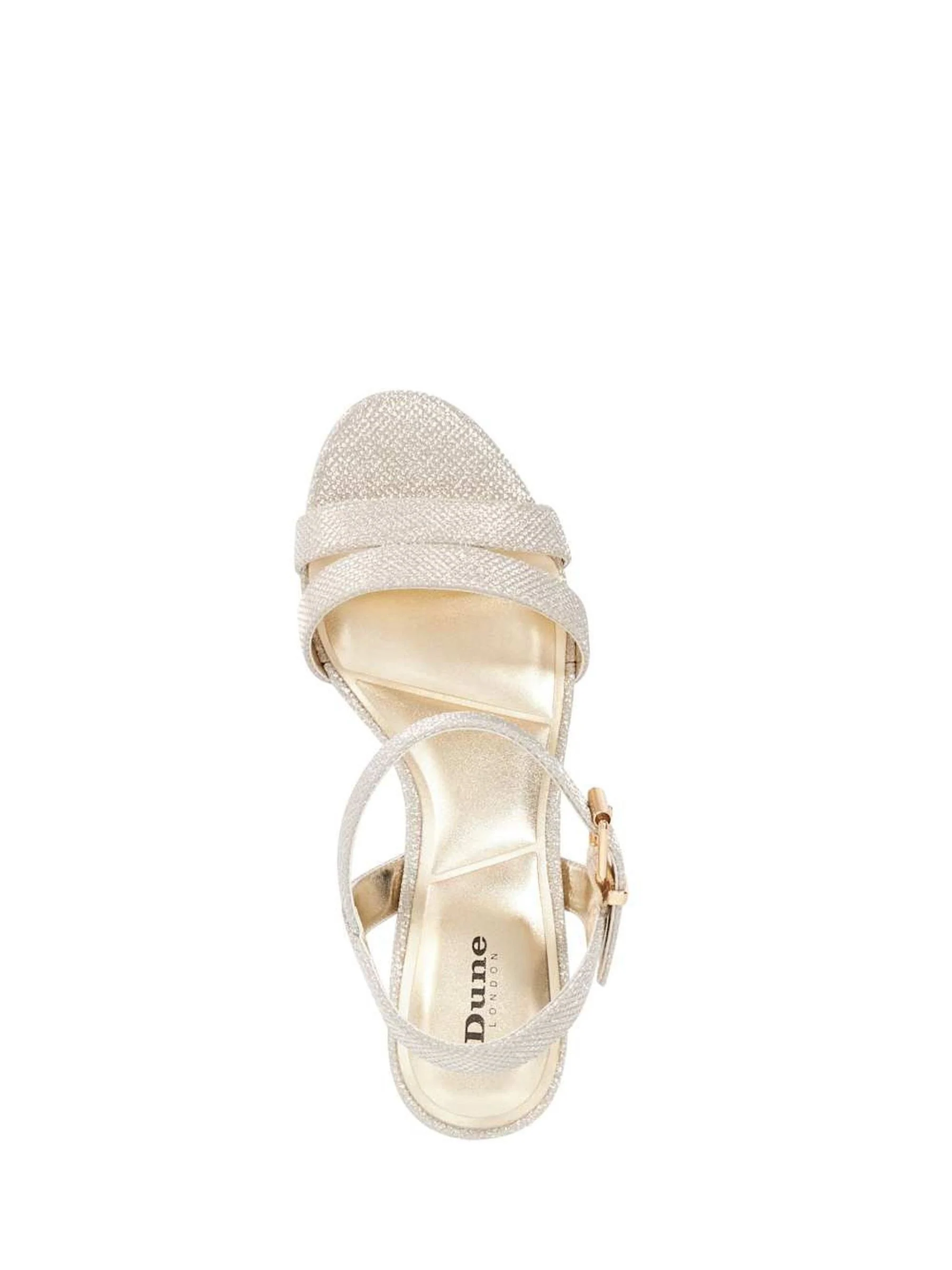 Champagne-goud - Dune London Merisa Block Heel Sandals