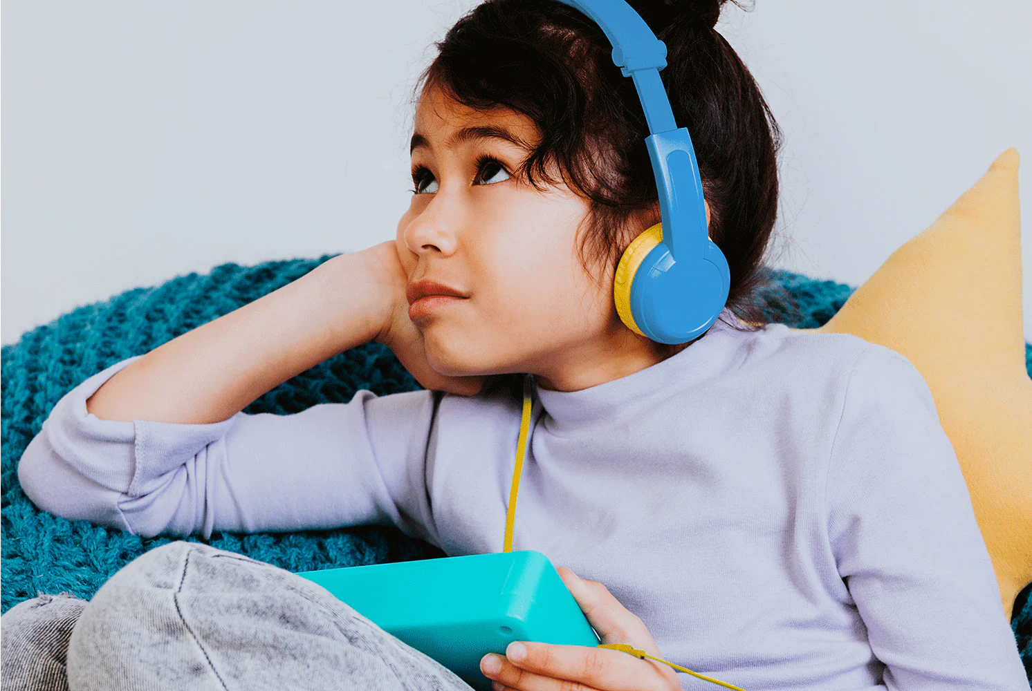 Casque audio - Bleu