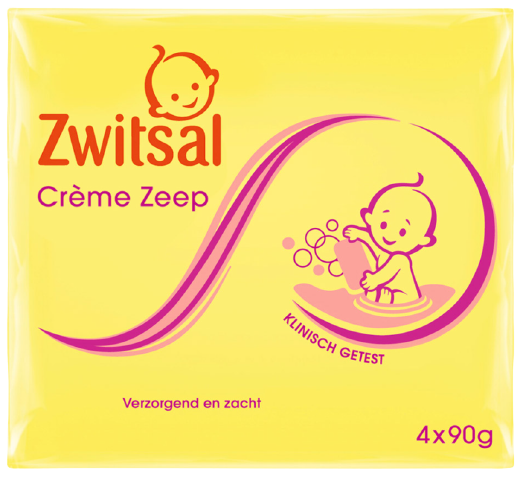 Zwitsal Crème Zeep Baby 360g
