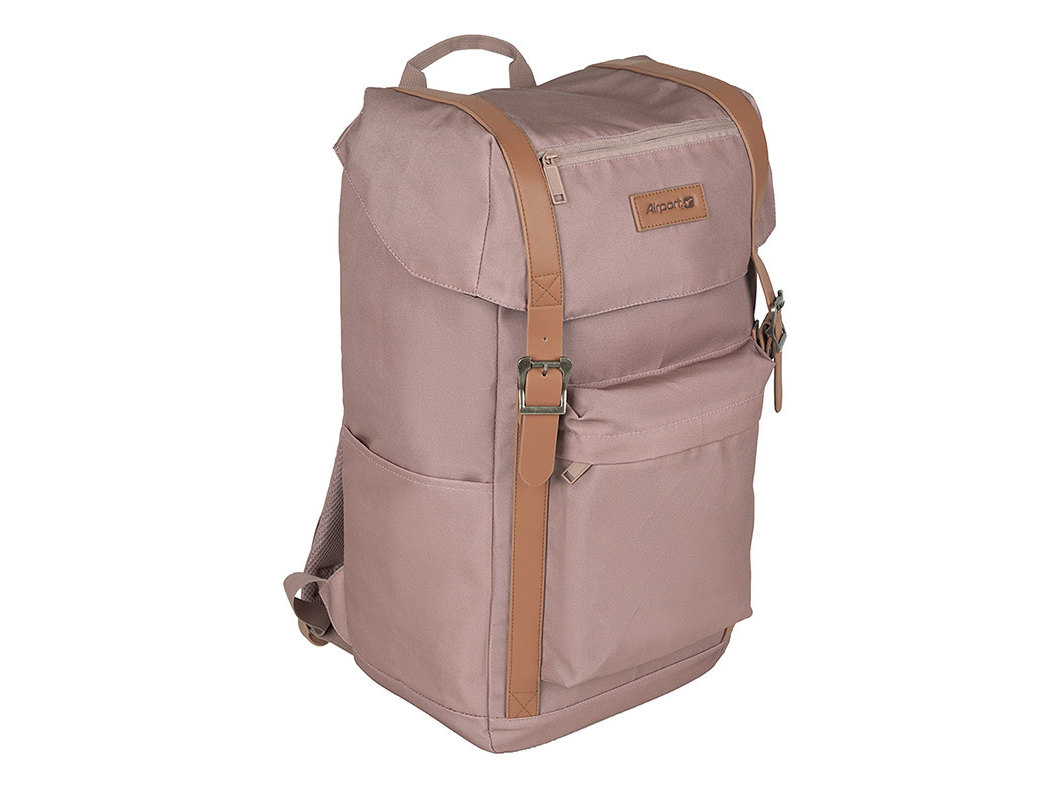 MOCHILA SYDNEY AIRPORT CASTANHO ECO 49X29X17CM