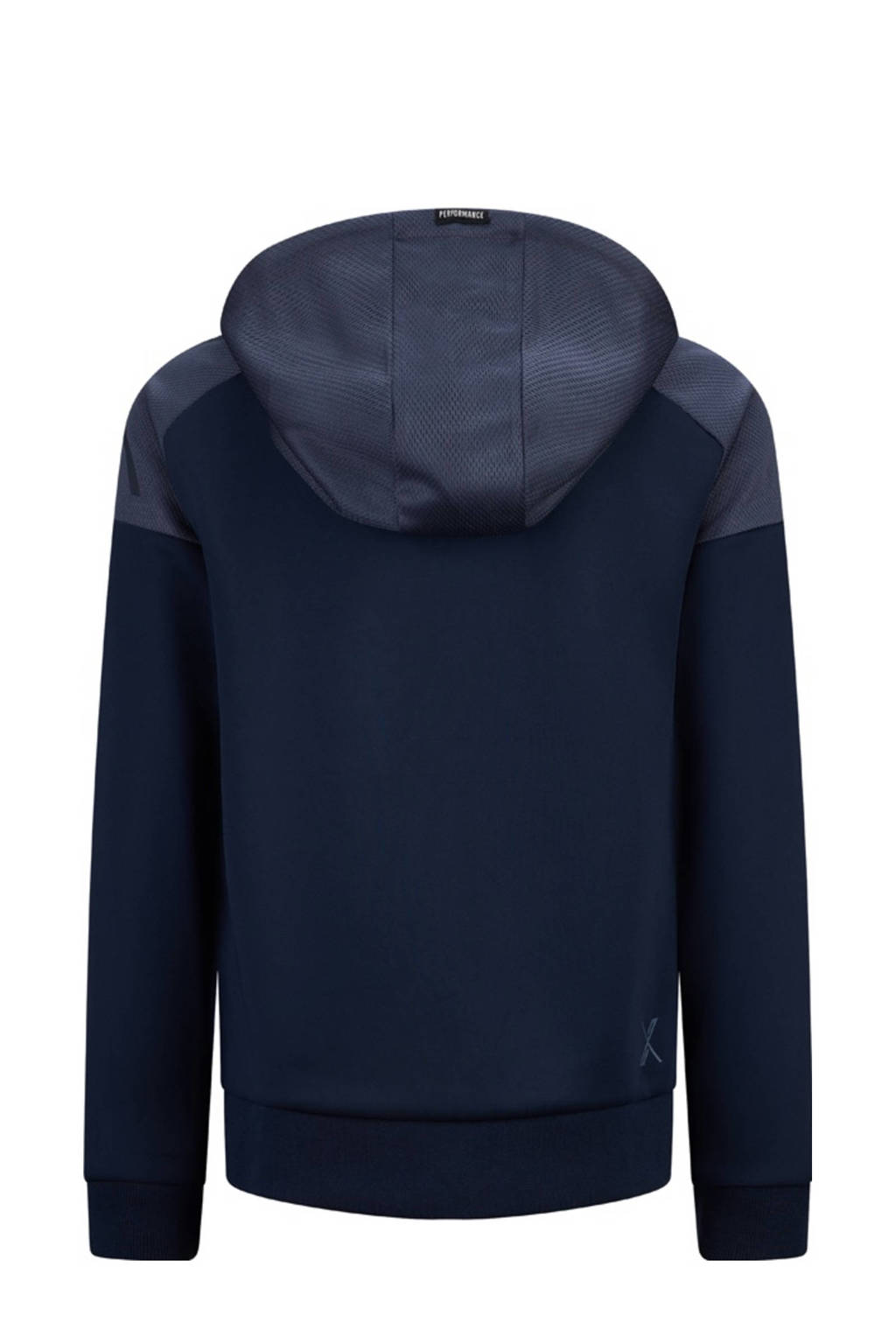 Retour Jeans sweatvest Athlete donkerblauw/blauw