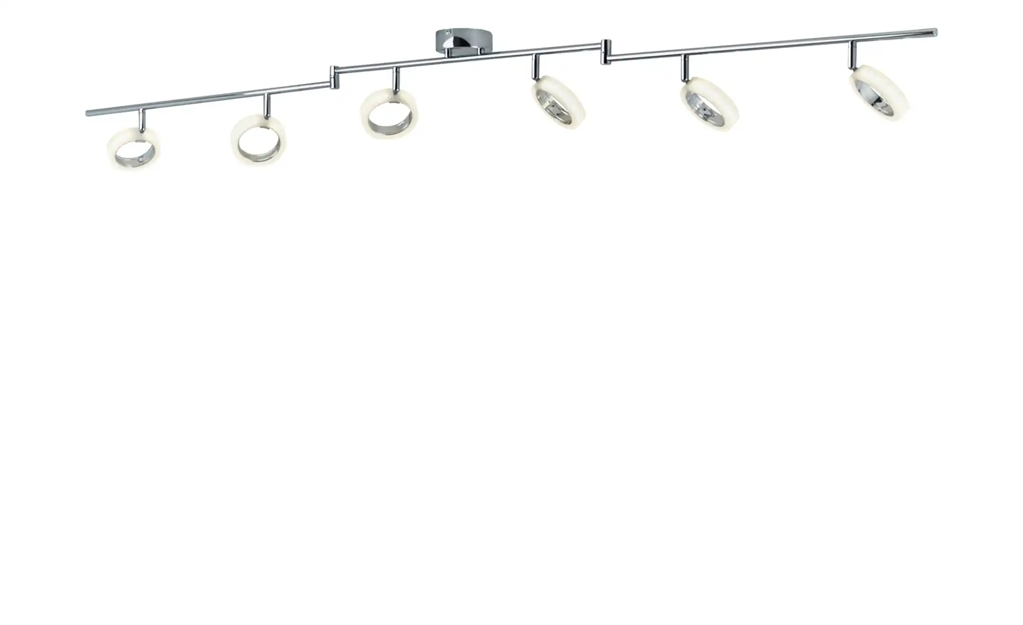 KHG LED-Deckenstrahler, 6-flammig mit Acrylringen