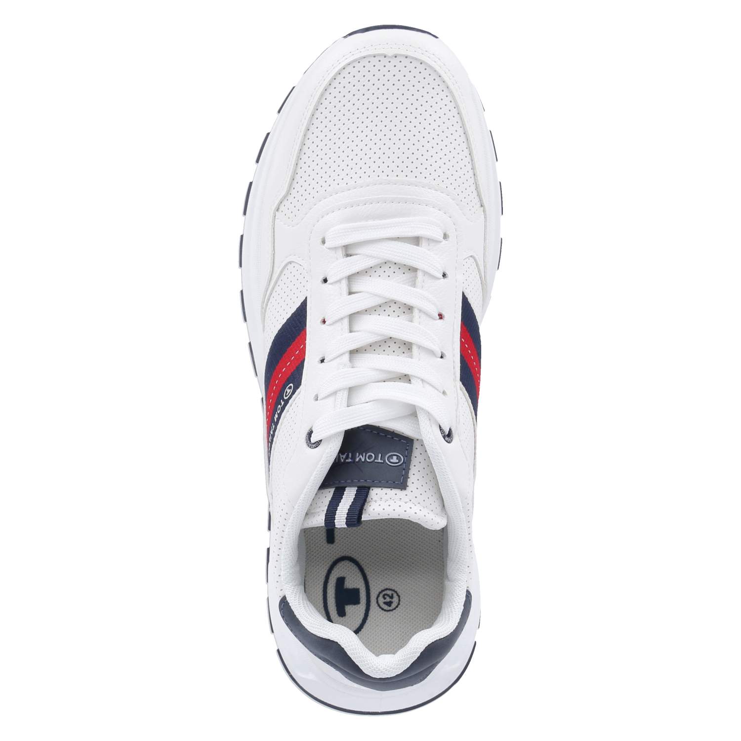 Tom Tailor Low Sneaker - white