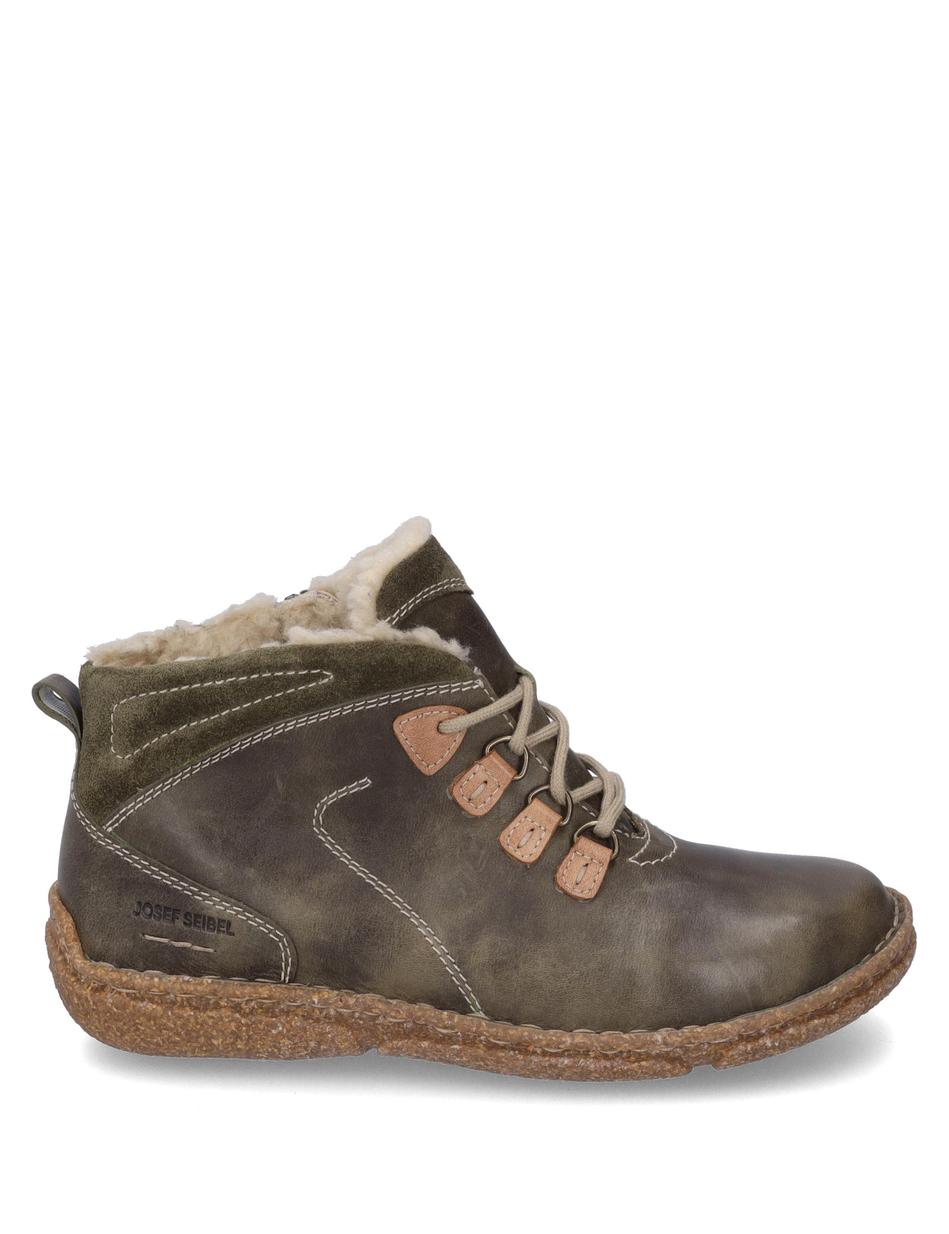 Stiefelette Neele 57, moos-kombi