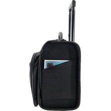 Valise pour pilotes rPET SAMAR, PET recyclé, noir