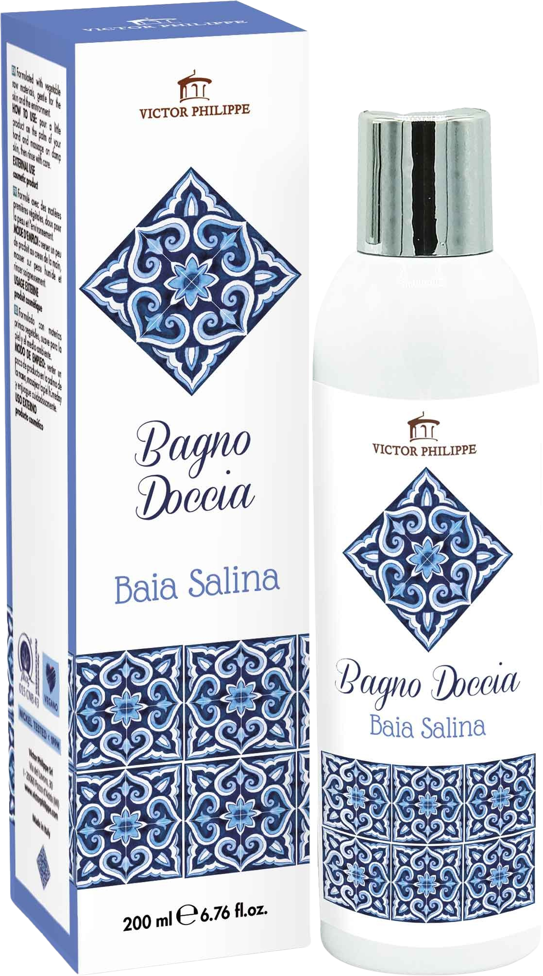 VICTOR PHILIPPE  Baia Salina Bath & Shower Gel, 200 ml
