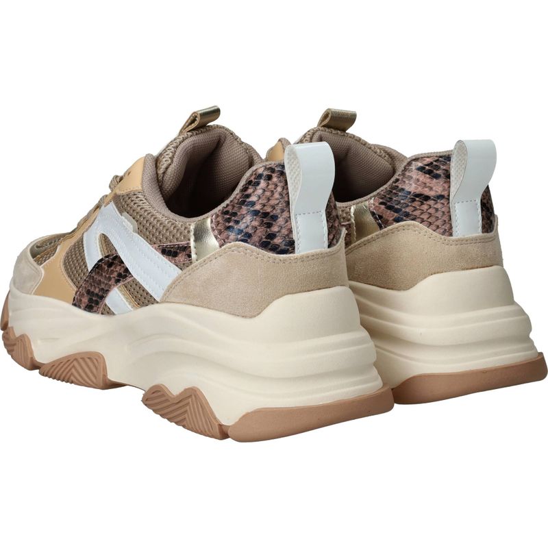 POSH by Poelman Sneakers Beige Dames