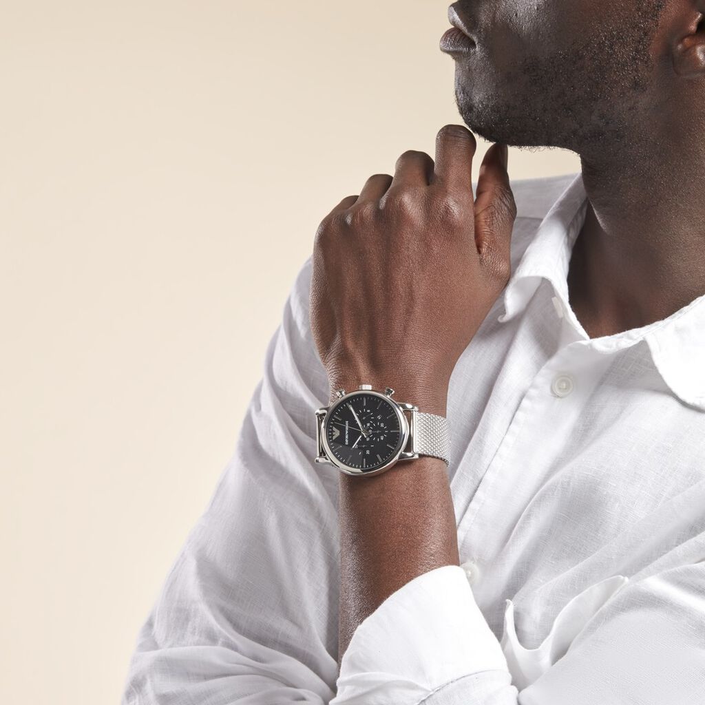Montre Emporio Armani Noir
