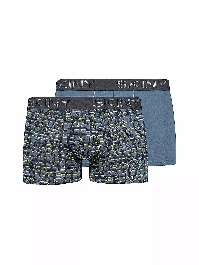 SKINY Pants 2er Pkg. beink check selection petrol