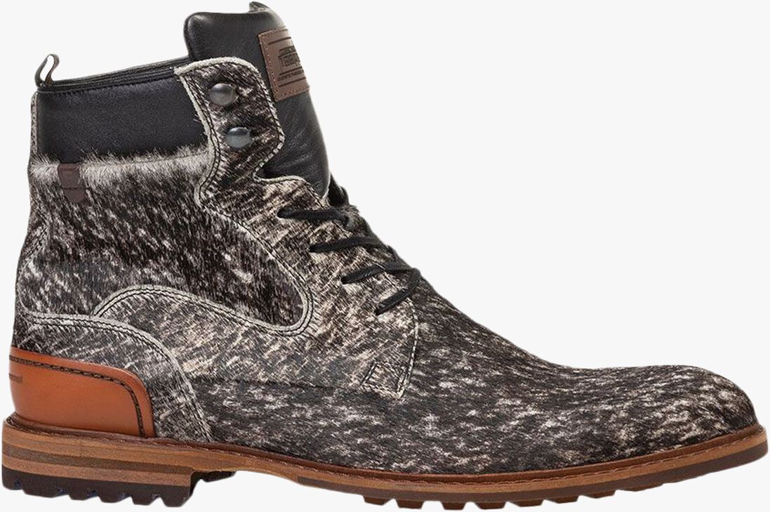 FLORIS VAN BOMMEL witte floris van bommel veterschoenen sfm-80022