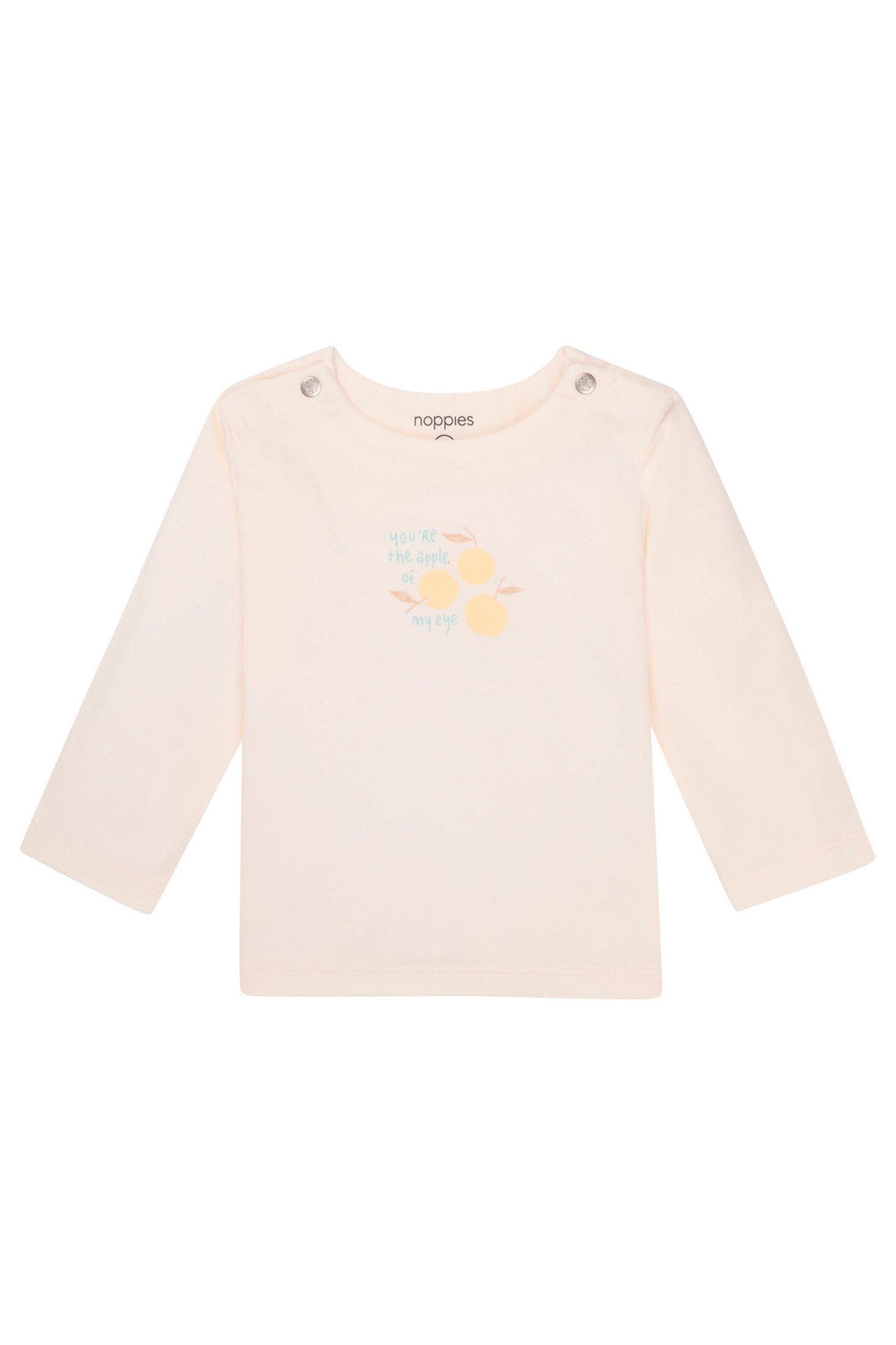 Noppies Baby Langarmshirt Onley Whisper White