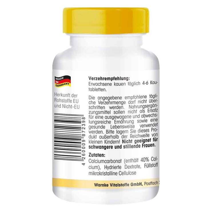 Calciumcarbonat 500 Kautabletten, 100 St