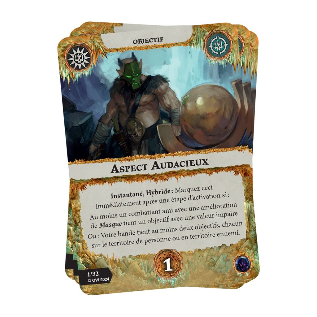 Warhammer Underworlds : Deathgorge - Pile de Rivaux des Masques Maléfiques
