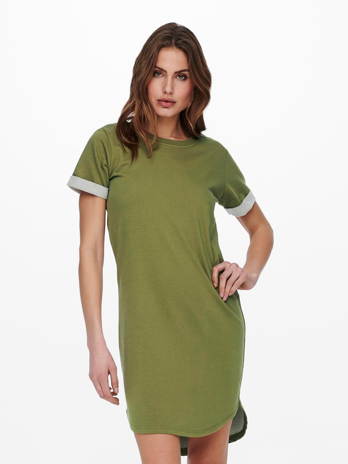 JDYIVY Kurzes Kleid Martini Olive