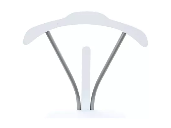 Valet de chambre 45 x 35x107 Blanc