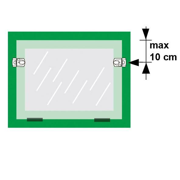 AXA 3015 Raam veiligheidsoplegslot wit - 3015-10-98/G