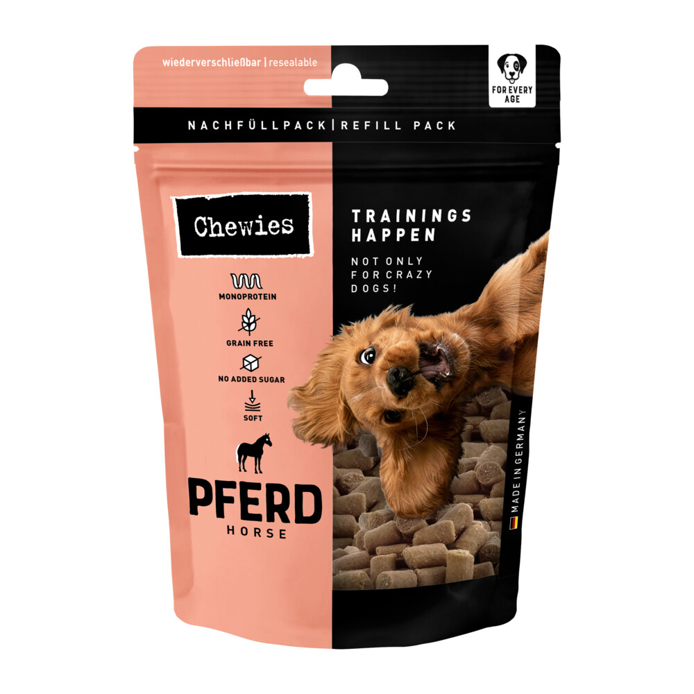 Chewies Trainingshapjes Hondensnacks Paard175 gr