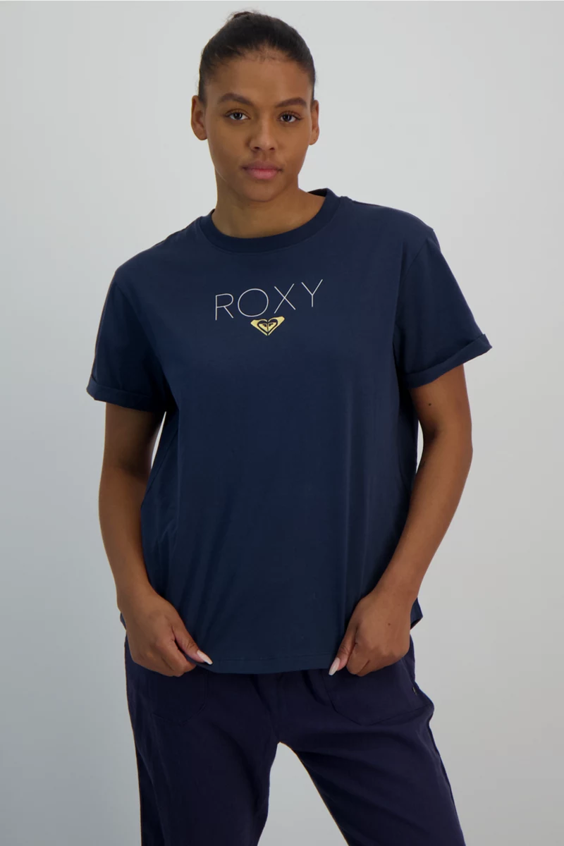 Roxy Sparkle Evening Balance Logo Damen T-Shirt