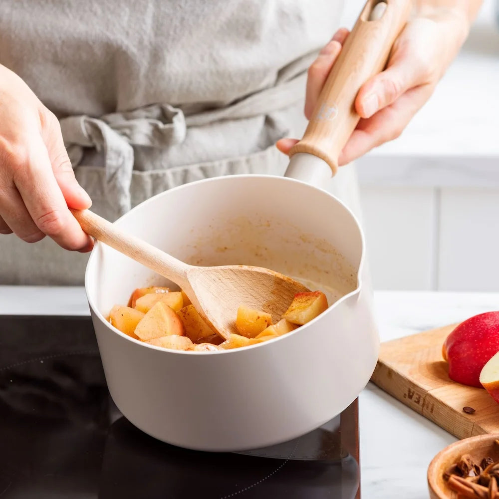 Greenchef Nordics Antiaanbak Steelpan Crème - 16 cm
