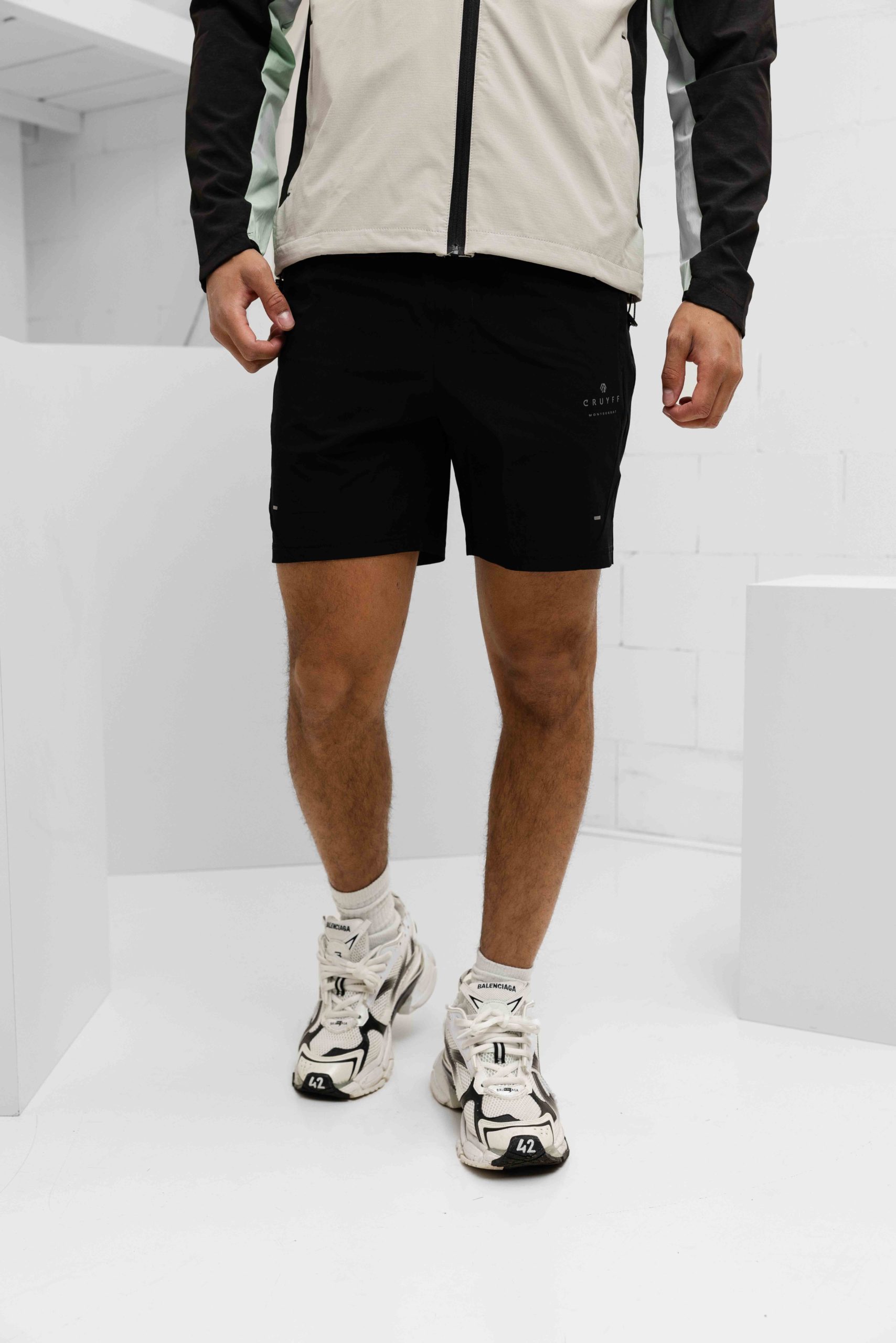 Cruyff Montserrat Vortis 7' Korte Broek Heren Zwart