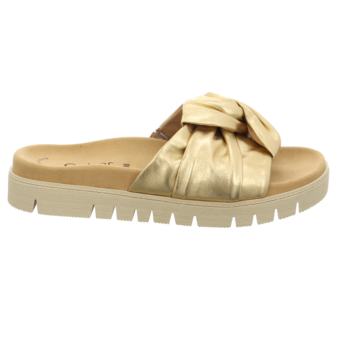 Pantolette gold