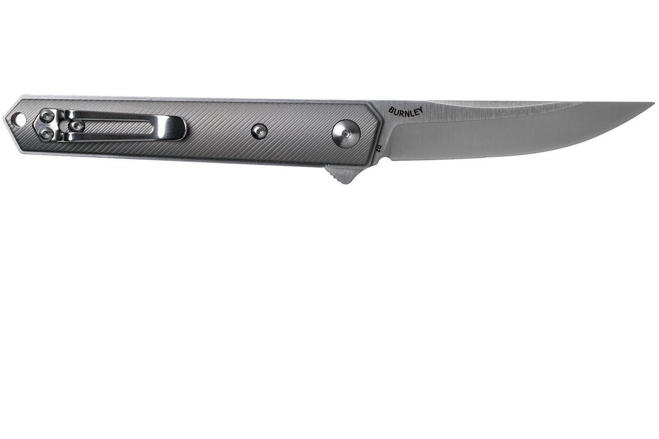 Böker Plus Kwaiken Mini Flipper Titanium 01BO267 zakmes, Lucas Burnley design
