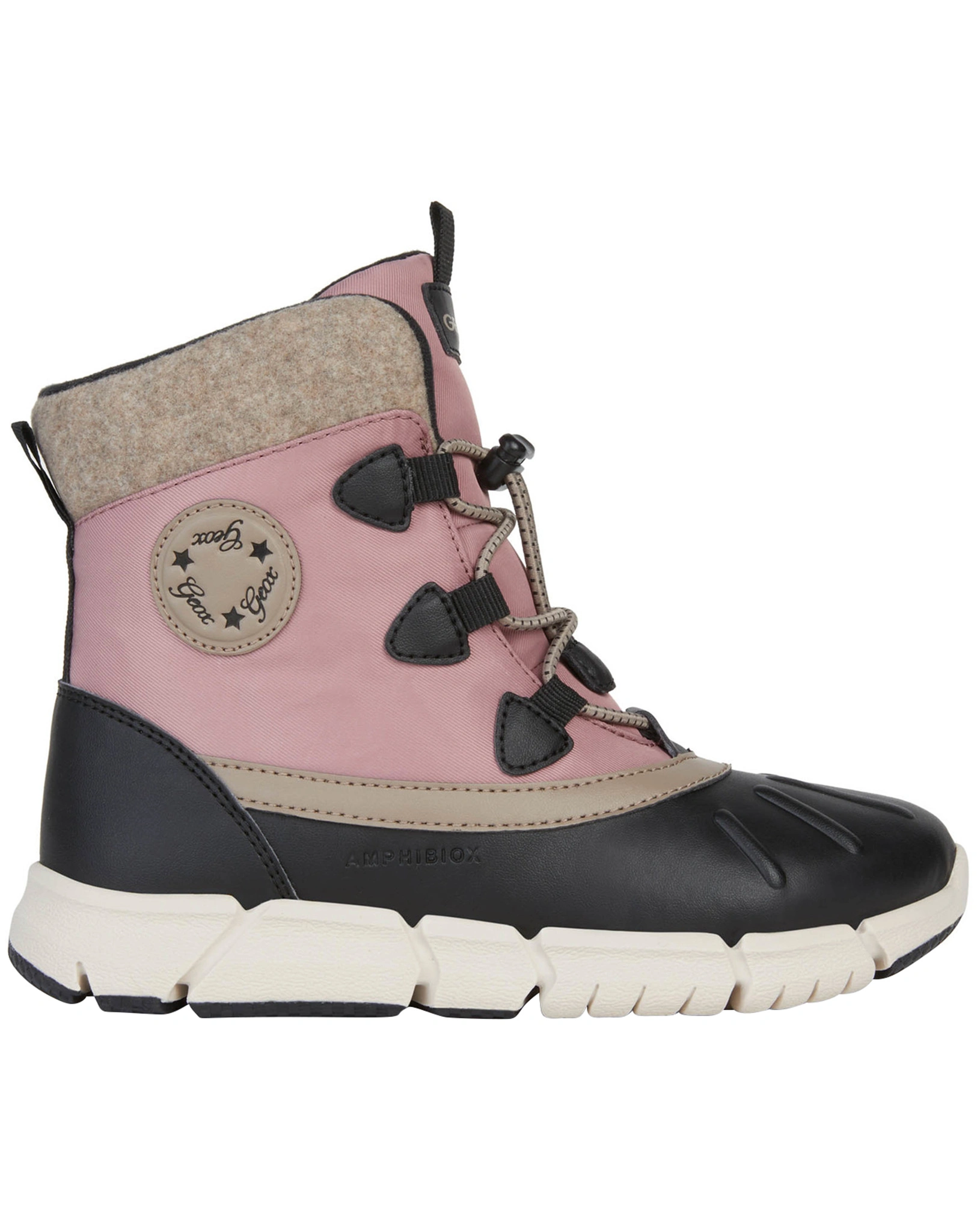 Stiefeletten FLEXYPER GIRL in black/pink