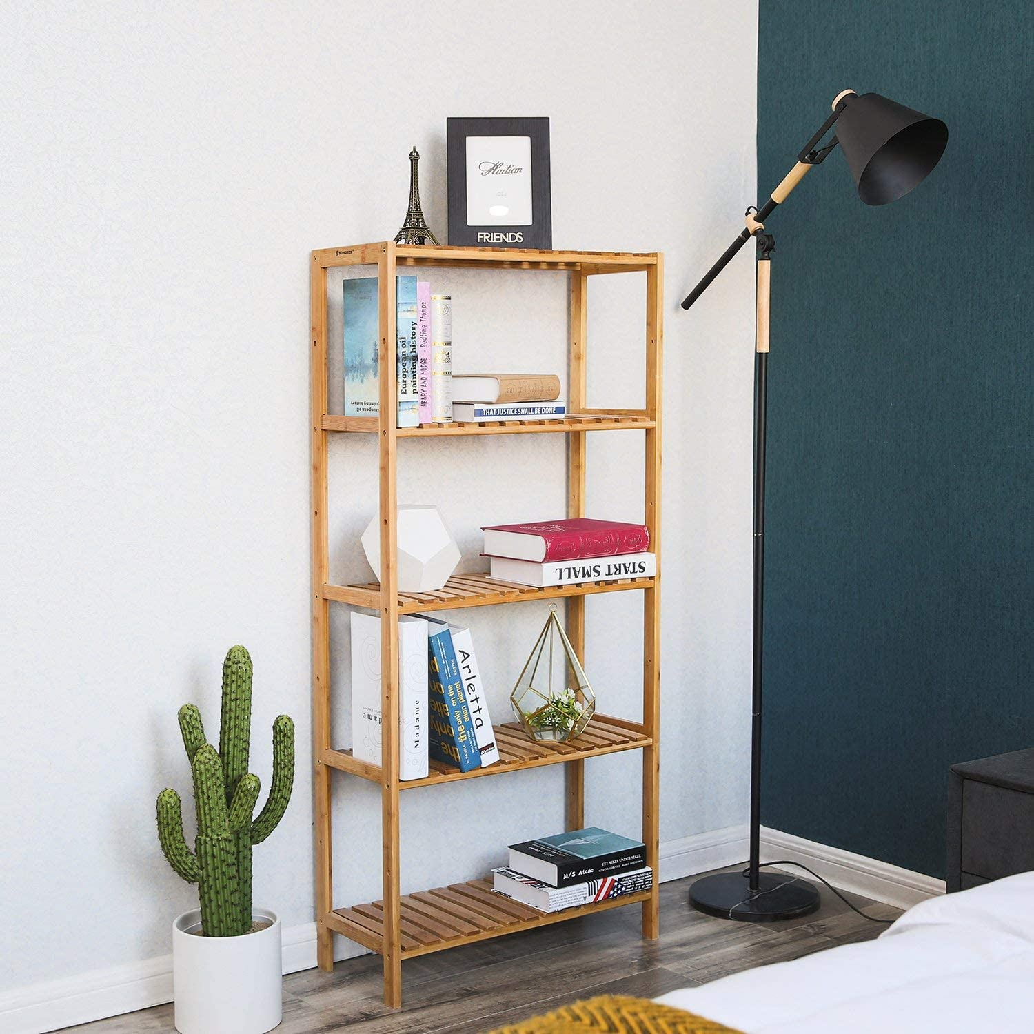 Rek badkamer Badkamer planken / stellage met 5 niveaus #1