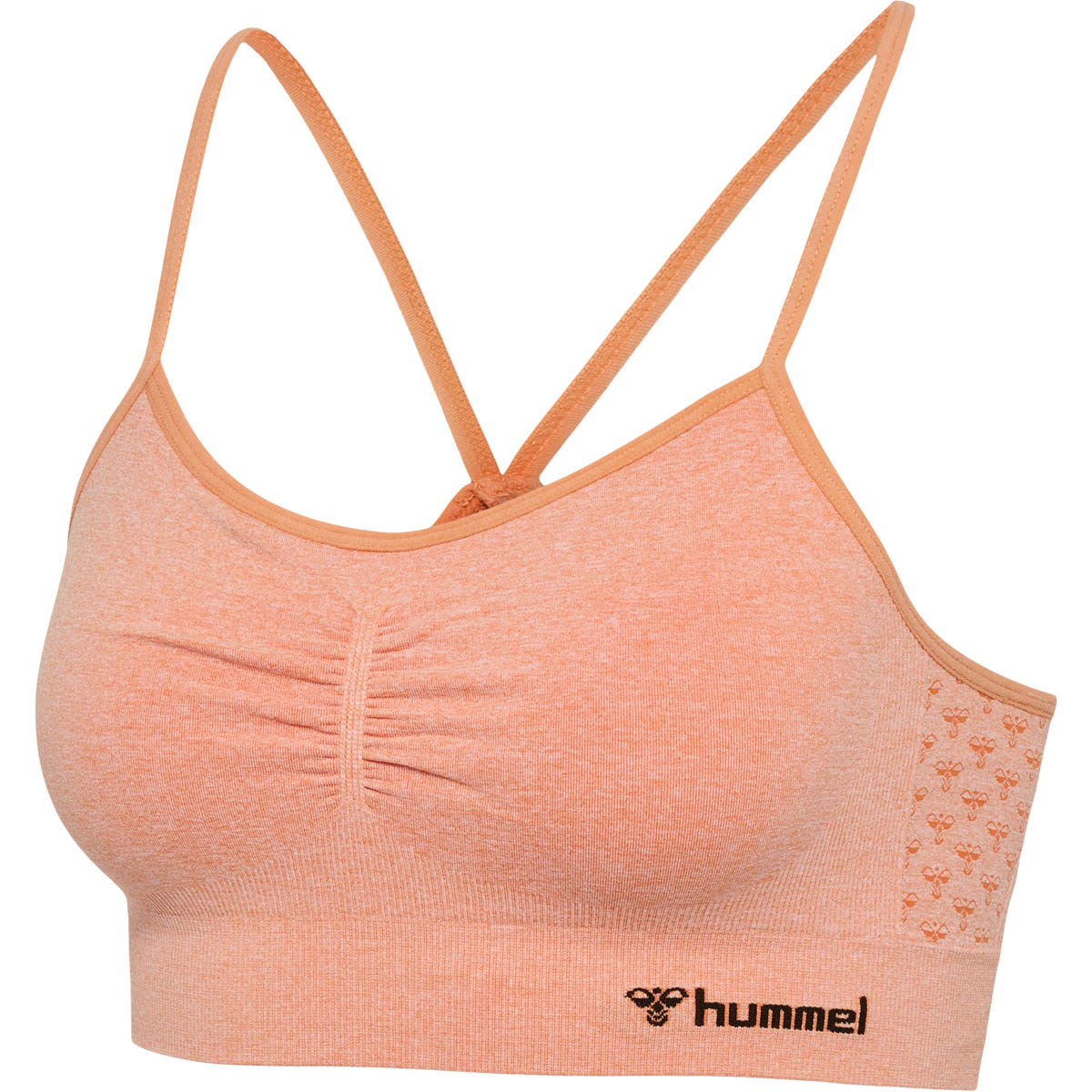hummel Ci Seamless Scrunch Light Support Sports BH Dame