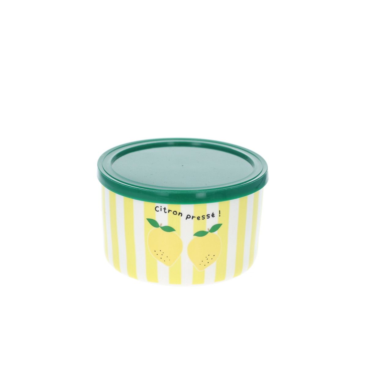 Boîte de conservation avec couvercle citrons Pause goûter