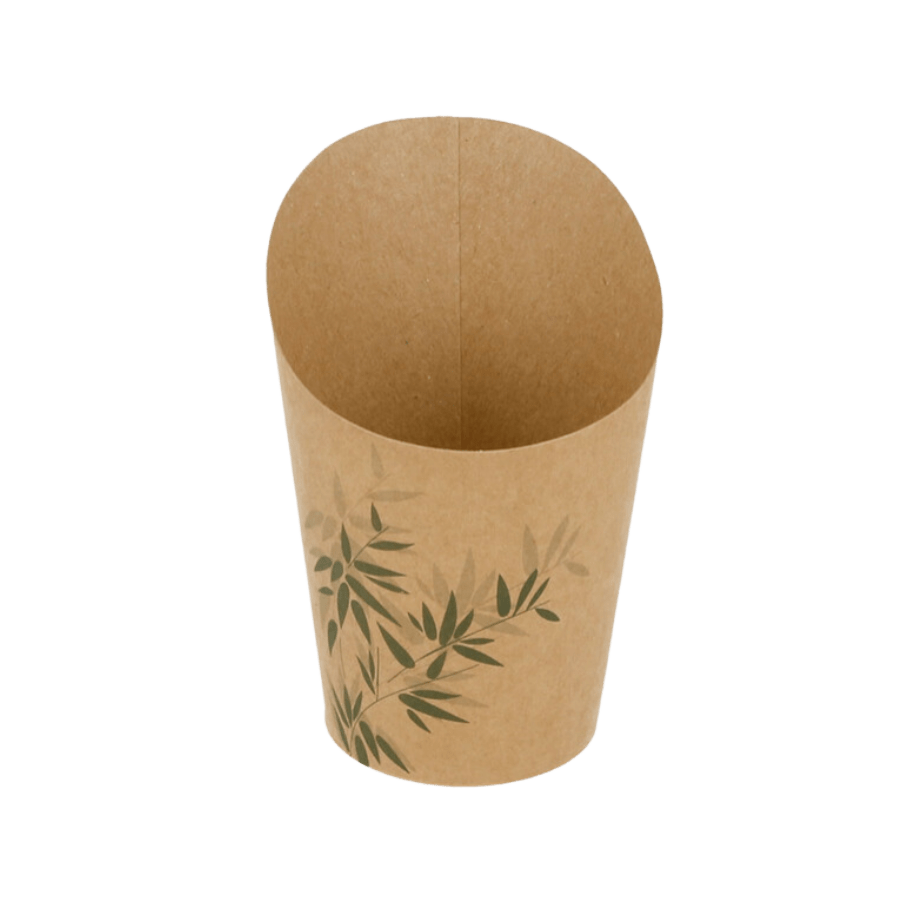 Wrap snackbeker middel Kraft bamboe