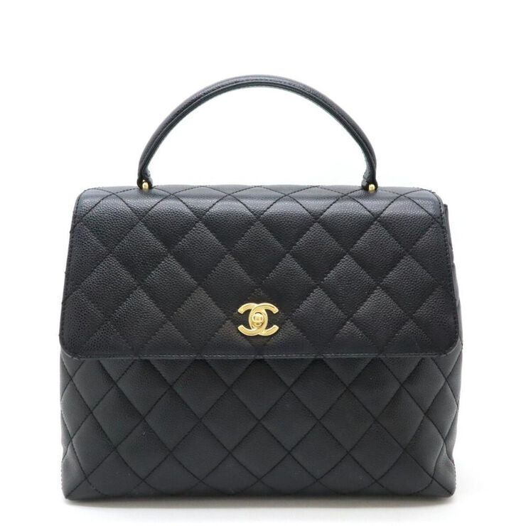 Chanel Vintage Chanel Handbag Black