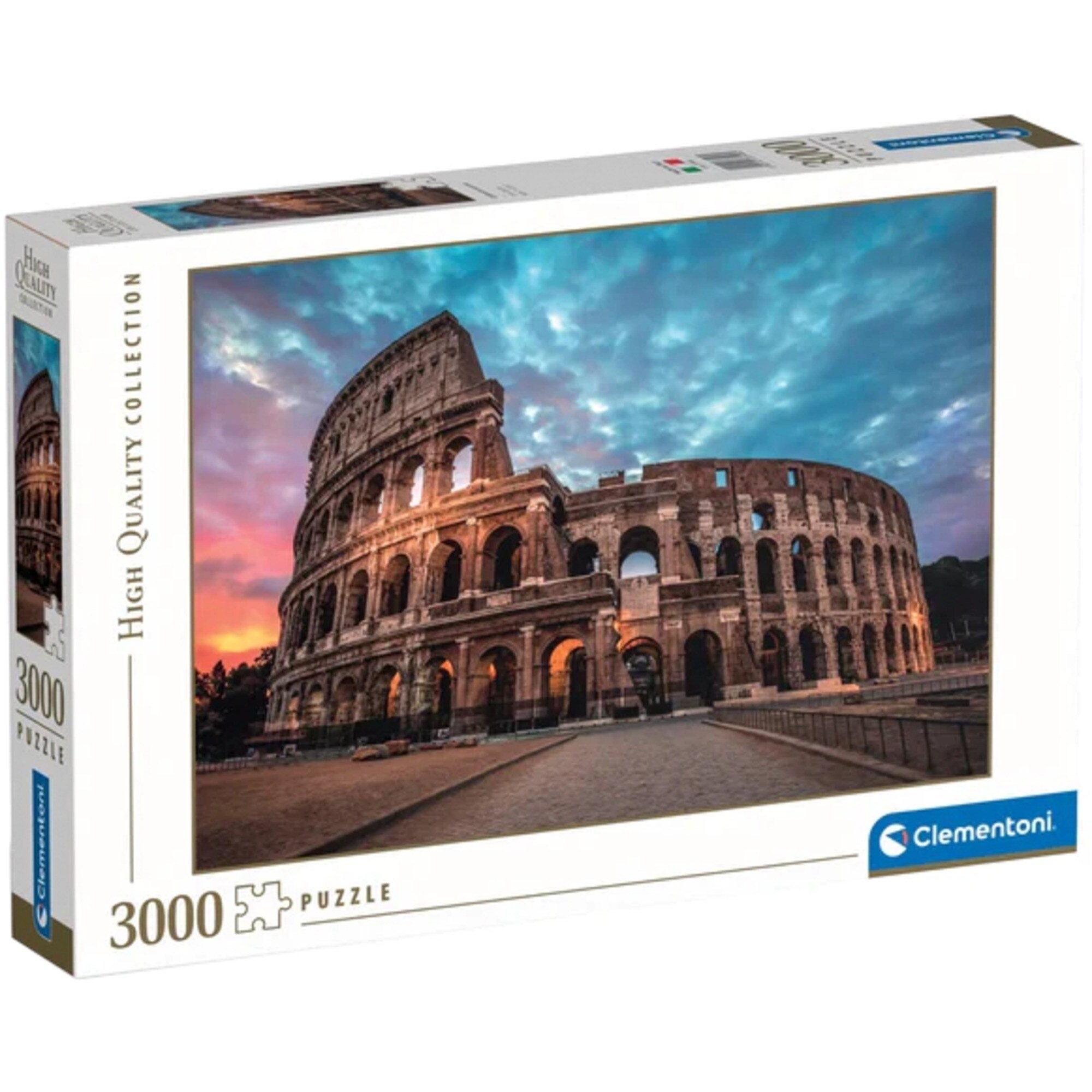 Clementoni Puzzle High Quality Collection- Sonnenaufgang über dem Kolosseum