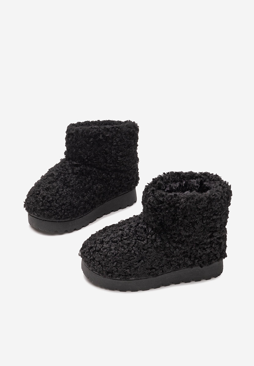 Bottes pour filles noires Frizzle