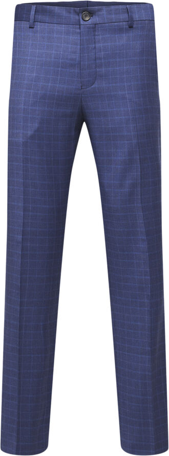 Selected Homme SLHSLIM-NEIL CHK TRS NOOS Blå