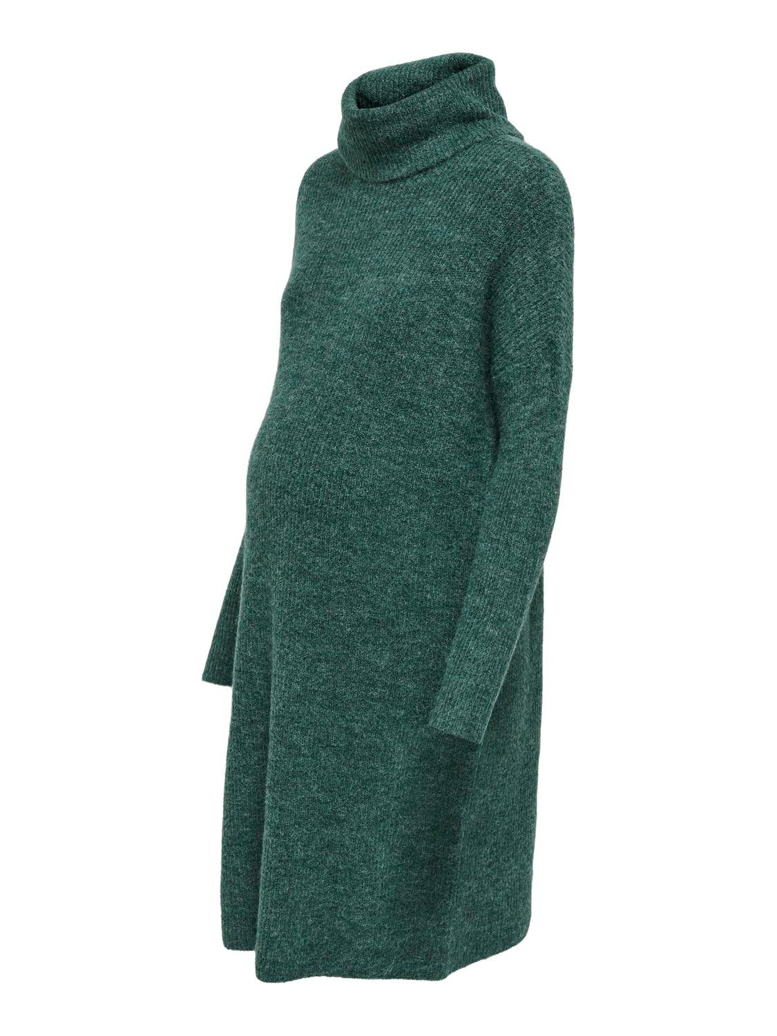 OLMJANA Langes Kleid Mallard Green