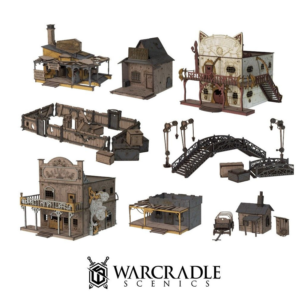 Wild West Exodus - Red Oak Town Set 1