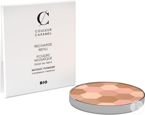Couleur Caramel Recharge Poudre Mosaïque N°232 Teint Clair Bio 10g