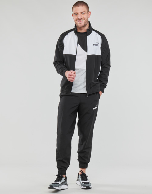 Puma - WOVEN TRACKSUIT - Noir / Blanc