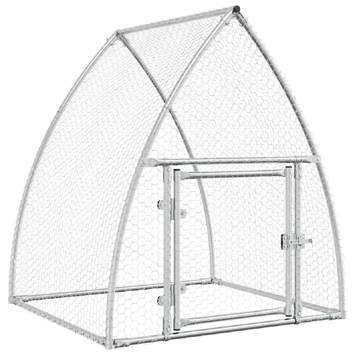 vidaXL Cage pour poules 100x105x120 cm acier galvanisé