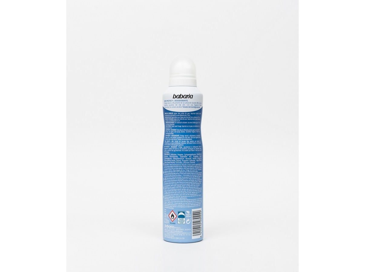 DESODORIZANTE SPRAY SKIN PROTECT  BABARIA 200 ML.