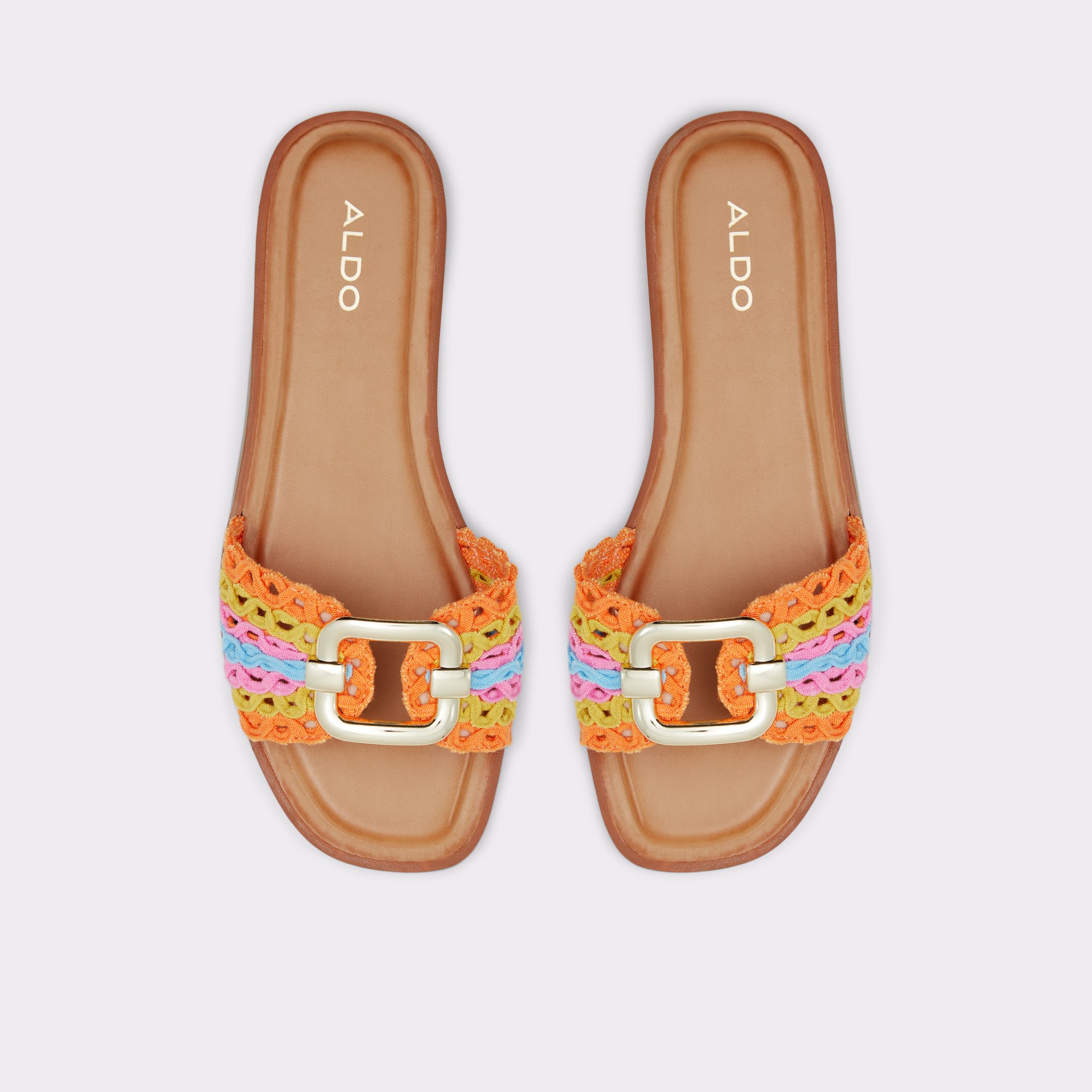 Glaeswen Bright Multi Women Flat Sandals