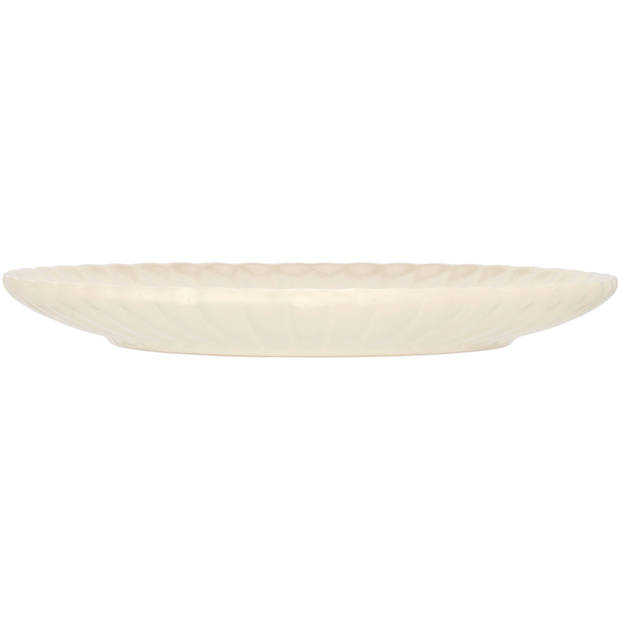 Blokker Soft Shades Sevilla dinerbord creme Ï27cm