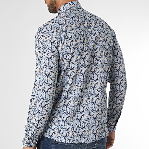 Chemise Manches Longues Bleu Clair