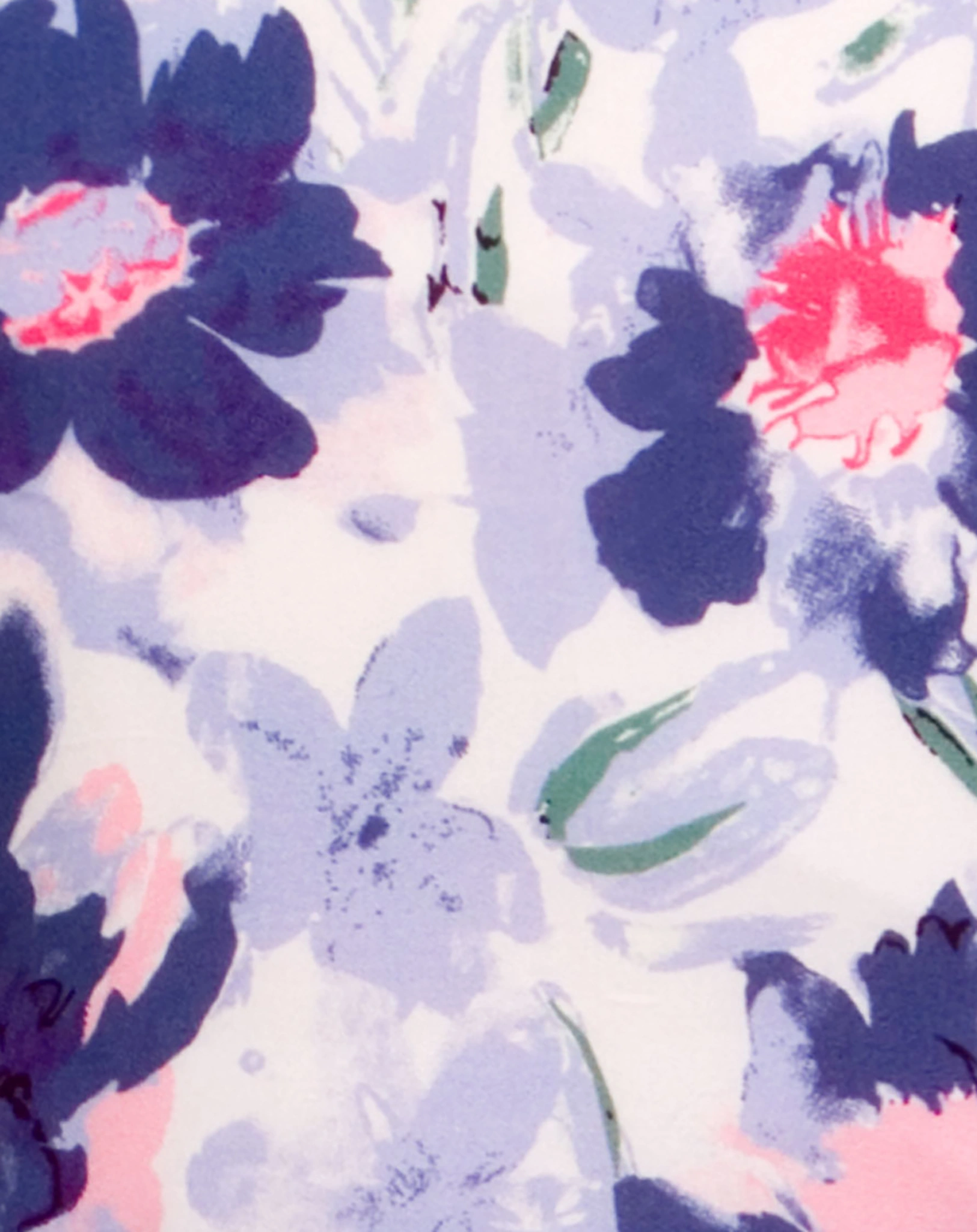 Kleid BIG FLOWERS ärmellos in jeans blue