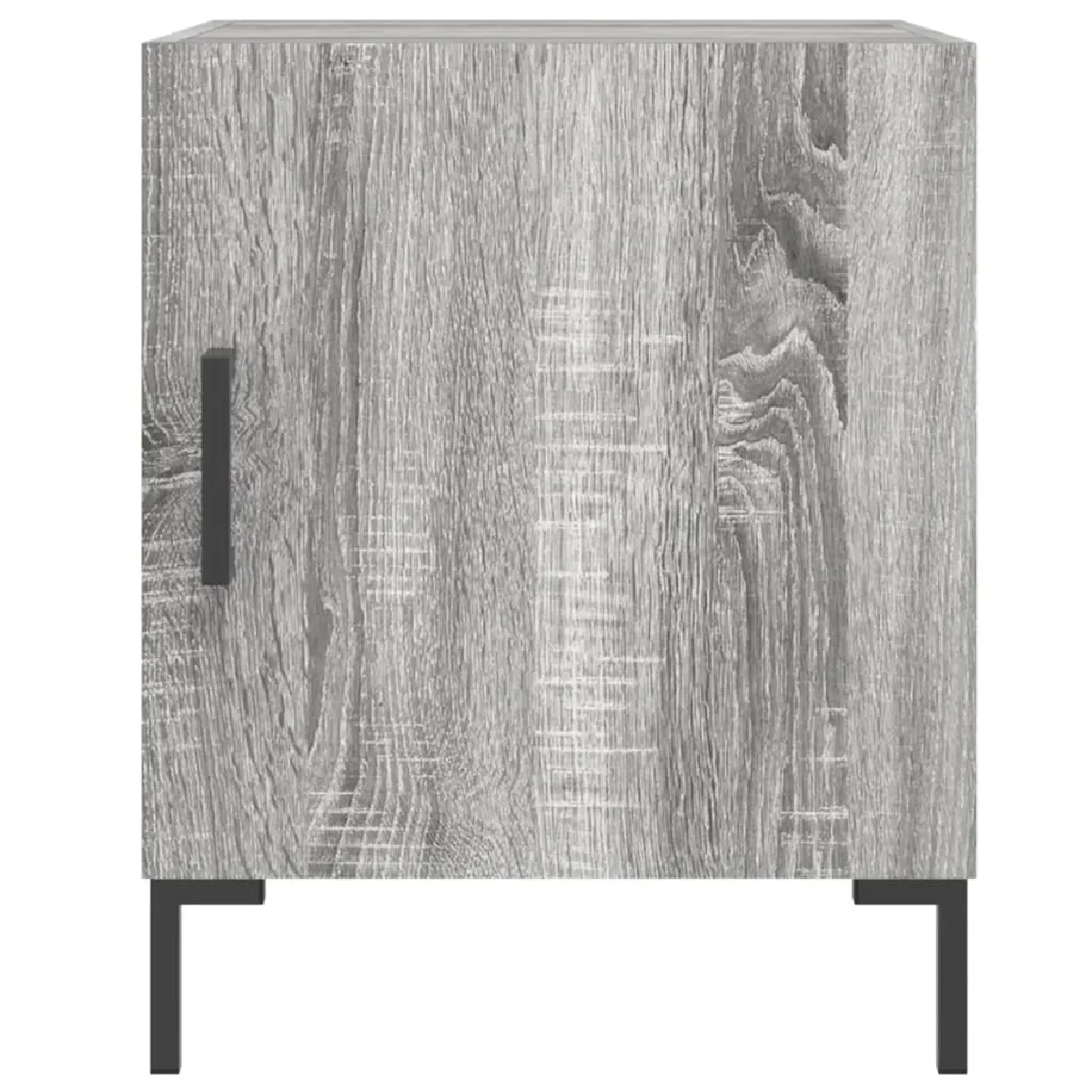 vidaXL Table de Chevet - Sonoma Gris