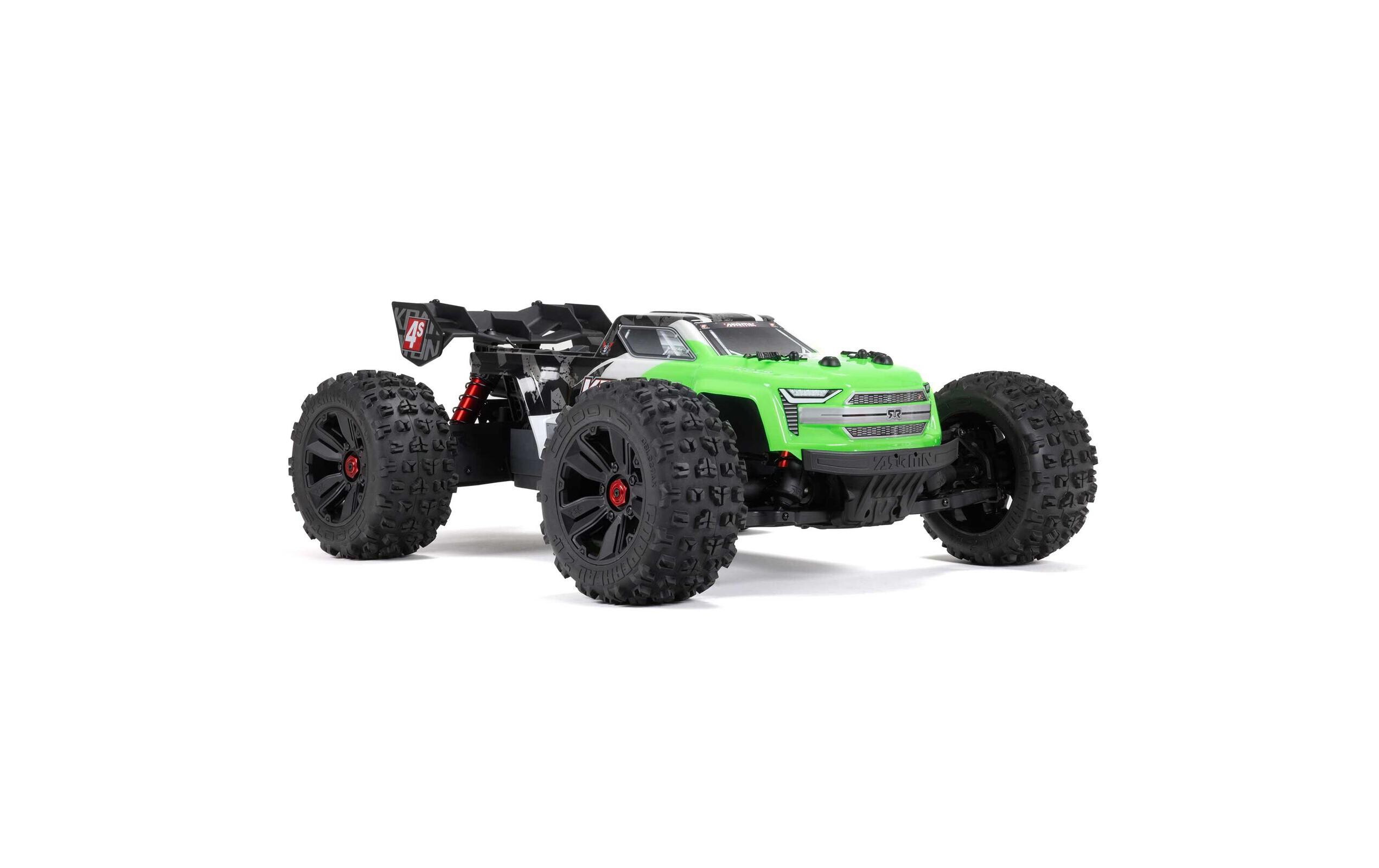 Monster Truck Kraton 4x4 4S V2 BLX Grün, ARTR, 1:10<br>Robuster Speed Monstertruck mit 4S Brushless Antrieb