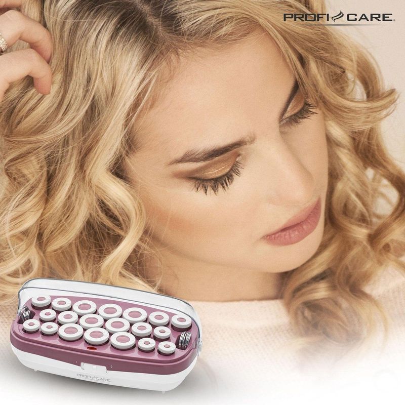 ProfiCare - PC-LW 3028 - Krultangset - Roze - 20 Krulspelden - 350 W