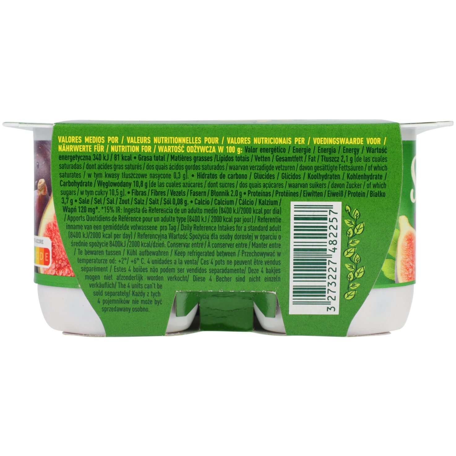 Sojasun Joghurt Feigen 4x100g