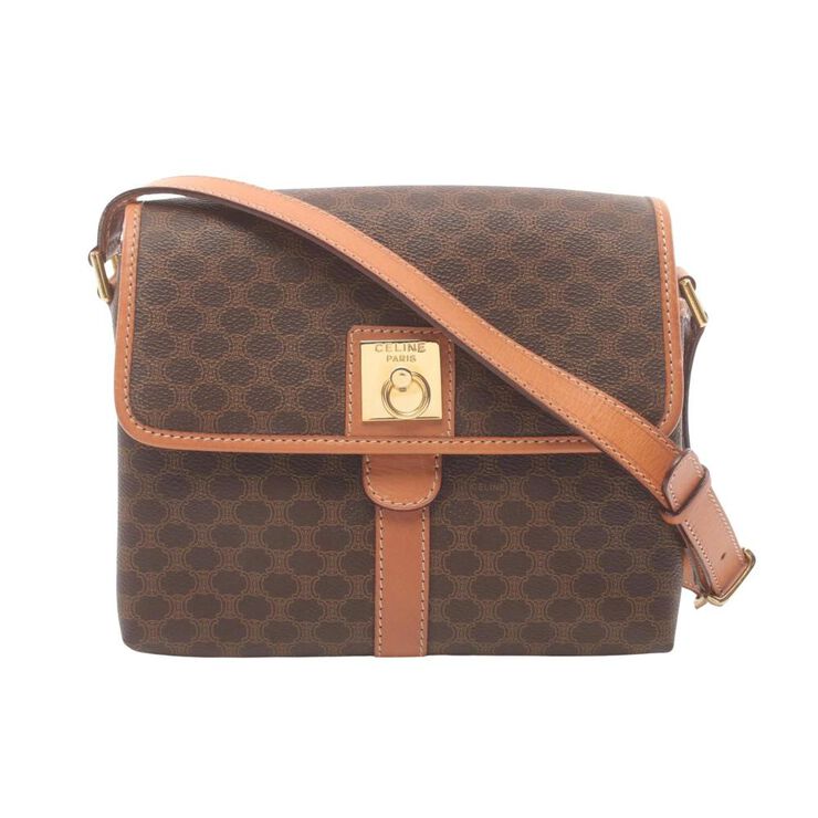 Celine Vintage Celine Crossbody Bag Brown